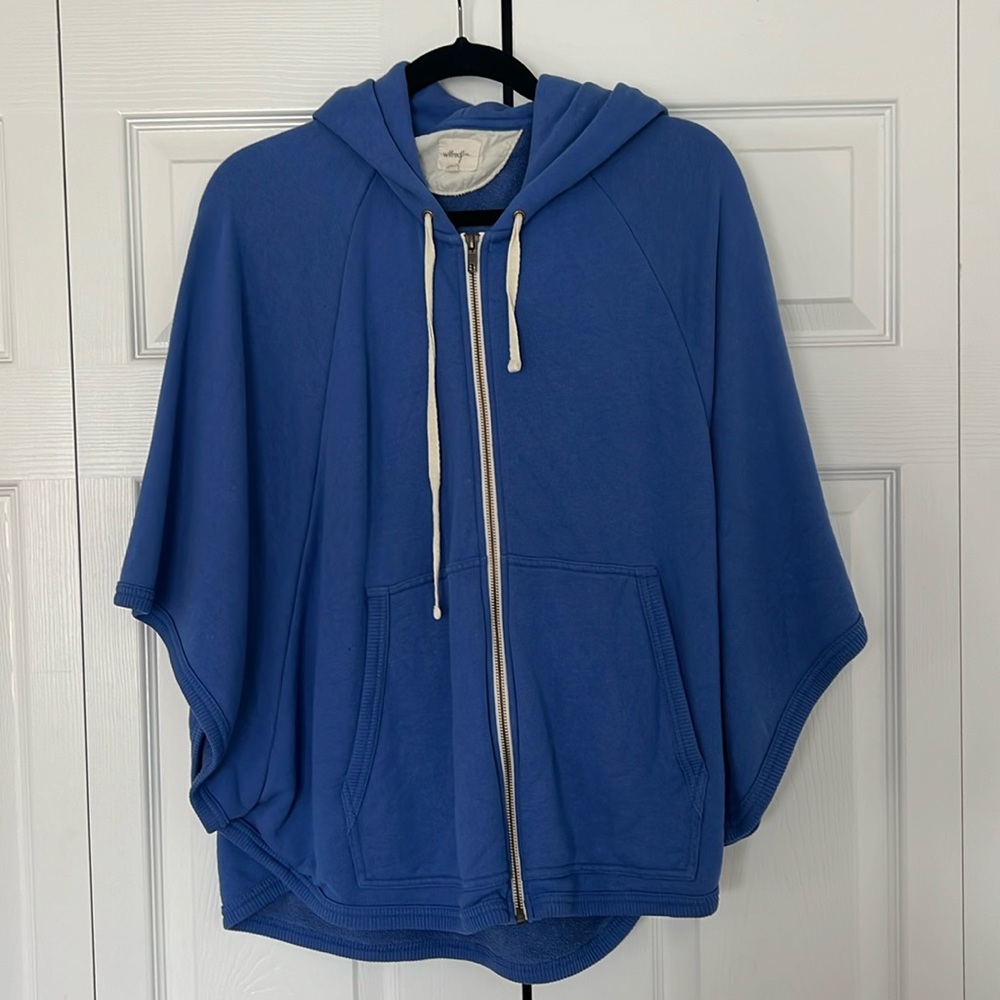 Wilfred Free Carron Cape zip up hoodie